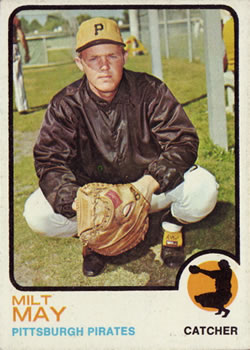 1973 Topps #529 Milt May Front