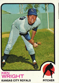 1973 Topps #578 Ken Wright Front