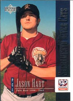 2001 Upper Deck Minors Centennial #14 Jason Hart Front