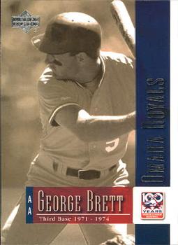 2001 Upper Deck Minors Centennial #35 George Brett Front