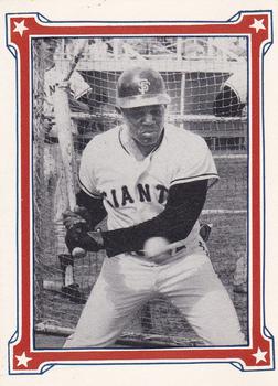 1984 Galasso Willie Mays #22 Willie Mays Front