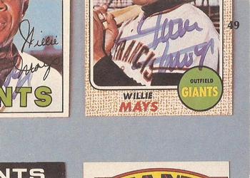 1984 Galasso Willie Mays #49 Willie Mays Back