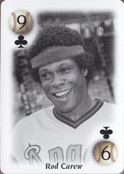 2000 U.S. Playing Card Co. All Century Team #9♣ Rod Carew Front