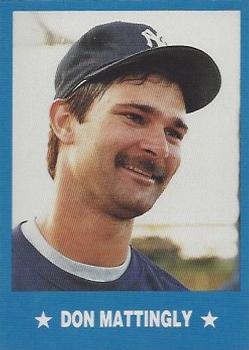 1989 Pacific Cards & Comics Series I (unlicensed) #9 Don Mattingly Front