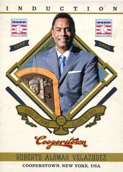 2012 Panini Cooperstown - Induction #17 Roberto Alomar Front