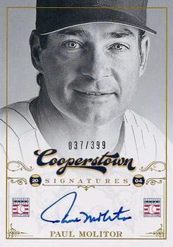 2012 Panini Cooperstown - Signatures #HOF-PM Paul Molitor Front