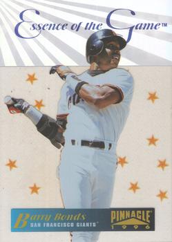 1996 Pinnacle - Essence of the Game #18 Barry Bonds Front