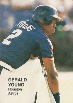 1987 Rookies (Cartoon Back, unlicensed) #27 Gerald Young Front