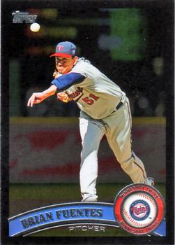 2011 Topps - Black Border #54 Brian Fuentes Front