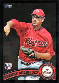 2011 Topps - Black Border #506 Aneury Rodriguez Front