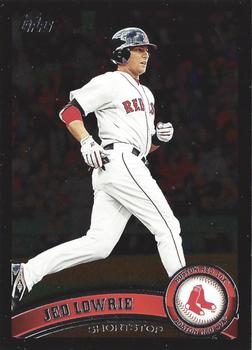 2011 Topps - Black Border #576 Jed Lowrie Front