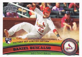 2011 Topps - Diamond Anniversary Limited Edition #87 Daniel Descalso Front