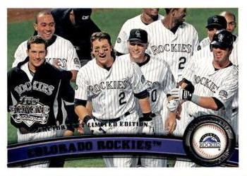 2011 Topps - Diamond Anniversary Limited Edition #283 Colorado Rockies Front