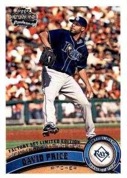 2011 Topps - Diamond Anniversary Limited Edition #328 David Price Front