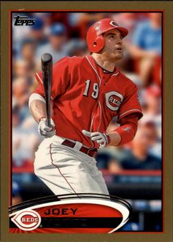 2012 Topps - Gold #498 Joey Votto Front