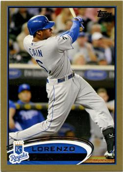 2012 Topps - Gold #609 Lorenzo Cain Front
