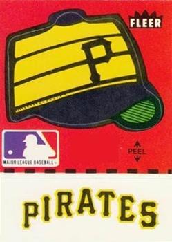 1982 Fleer - Team Stickers #NNO Pittsburgh Pirates Cap (Red) Front