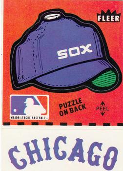 1982 Fleer - Team Stickers #NNO Chicago White Sox Cap Front