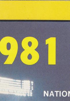 1982 Fleer - Team Stickers #NNO Milwaukee Brewers Monogram Back