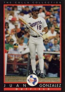 1993 Barry Colla All-Star Game #15 Juan Gonzalez Front