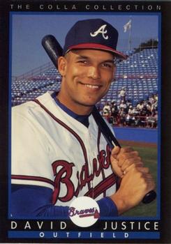1993 Barry Colla All-Star Game #16 David Justice Front