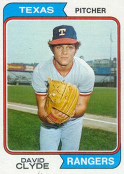 1974 Topps #133 David Clyde Front