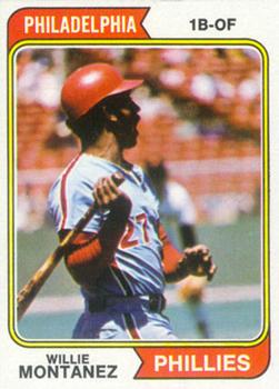 1974 Topps #515 Willie Montanez Front