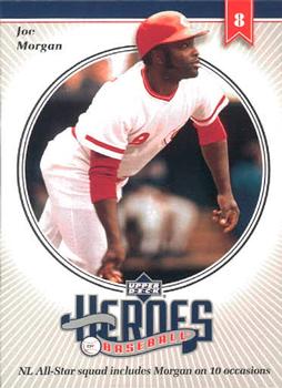 2002 Upper Deck Prospect Premieres - Heroes of Baseball: Joe Morgan #HJM8 Joe Morgan  Front