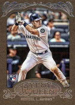2012 Topps Gypsy Queen - Framed Gold #1 Jesus Montero Front