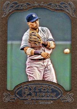 2012 Topps Gypsy Queen - Framed Gold #190 Robinson Cano Front