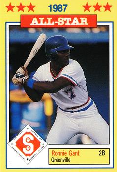 1987 Jennings Southern League All-Stars #13 Ron Gant Front