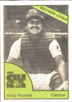 1978 TCMA Knoxville Knox Sox #0046 Andy Pasillas Front