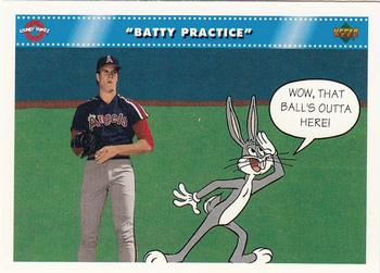 1992 Upper Deck Comic Ball 3 #53 Batty Practice Front