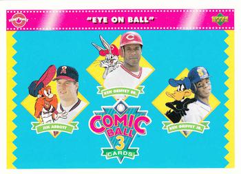 1992 Upper Deck Comic Ball 3 #100 Eye on Ball Front