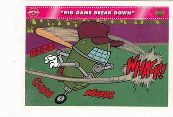 1992 Upper Deck Comic Ball 3 #130 Big Game Break Down Front
