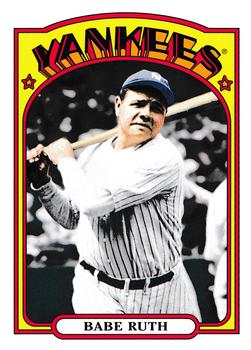 2013 Topps Archives #1 Babe Ruth Front