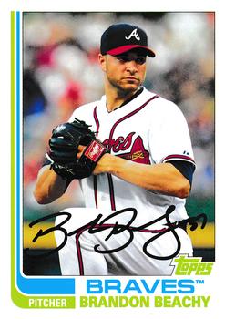 2013 Topps Archives #91 Brandon Beachy Front