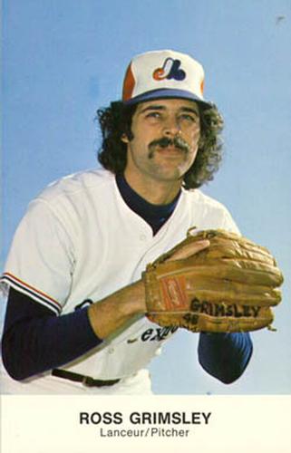 1979 Montreal Expos Postcards #NNO Ross Grimsley Front