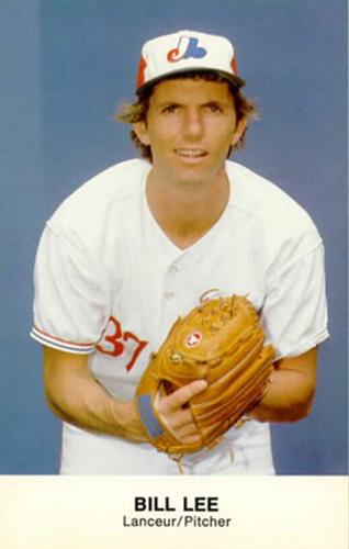1979 Montreal Expos Postcards #NNO Bill Lee Front