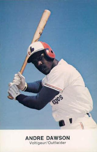 1977 Montreal Expos Photocards #NNO Andre Dawson Front