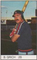 1984 All-Star Game Program Inserts #NNO Bobby Grich Front