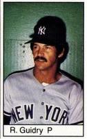 1985 All-Star Game Program Inserts #NNO Ron Guidry Front