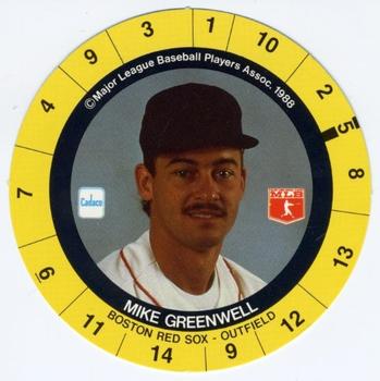 1989 Cadaco Discs #NNO Mike Greenwell Front