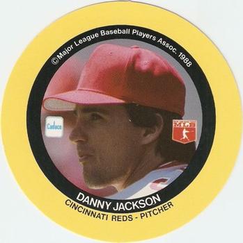1989 Cadaco Discs #NNO Danny Jackson Front