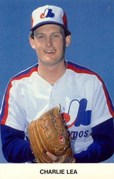 1983 Montreal Expos Photocards #NNO Charlie Lea Front