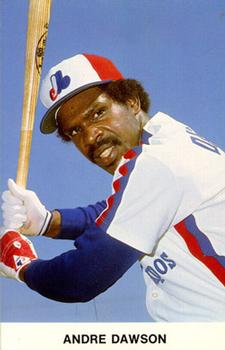 1983 Montreal Expos Photocards #NNO Andre Dawson Front