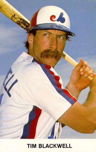 1982 Montreal Expos #NNO Tim Blackwell Front