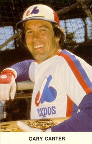 1980 Montreal Expos Postcards #NNO Gary Carter Front
