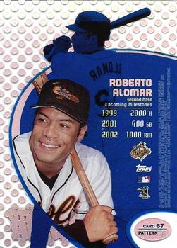 1998 Topps Tek - Pattern  4 #67 Roberto Alomar Back