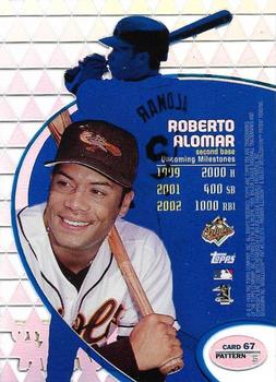 1998 Topps Tek - Pattern  5 #67 Roberto Alomar Back